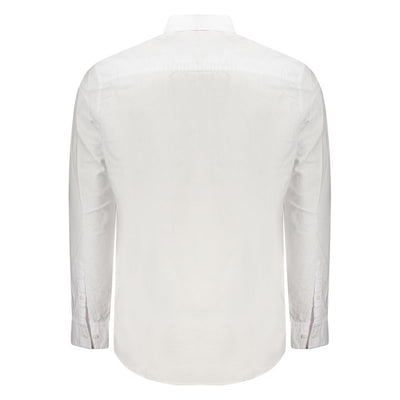 Calvin Klein White Cotton Men Shirt