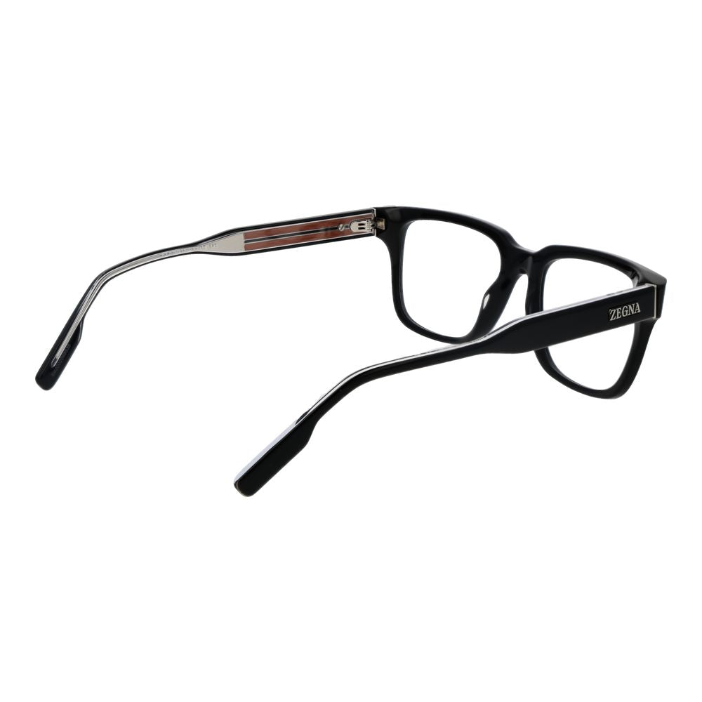 Ermenegildo Zegna Black Acetate Glasses (Frames)