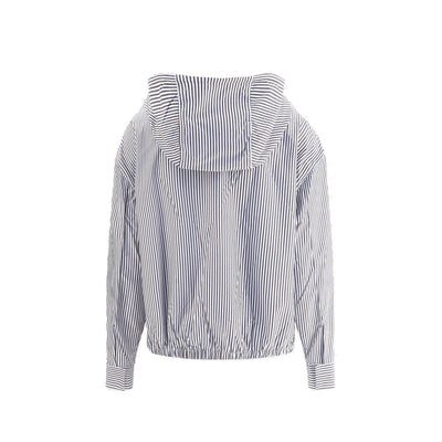 Prada Striped hooded Jacket