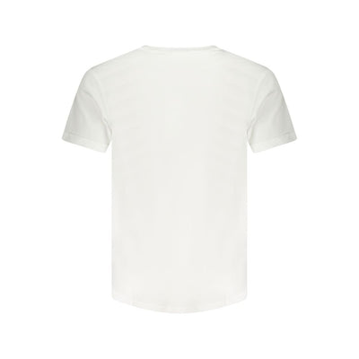 Calvin Klein White Cotton Men T-Shirt