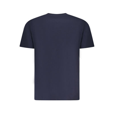 Tommy Hilfiger Blue Cotton Men T-Shirt