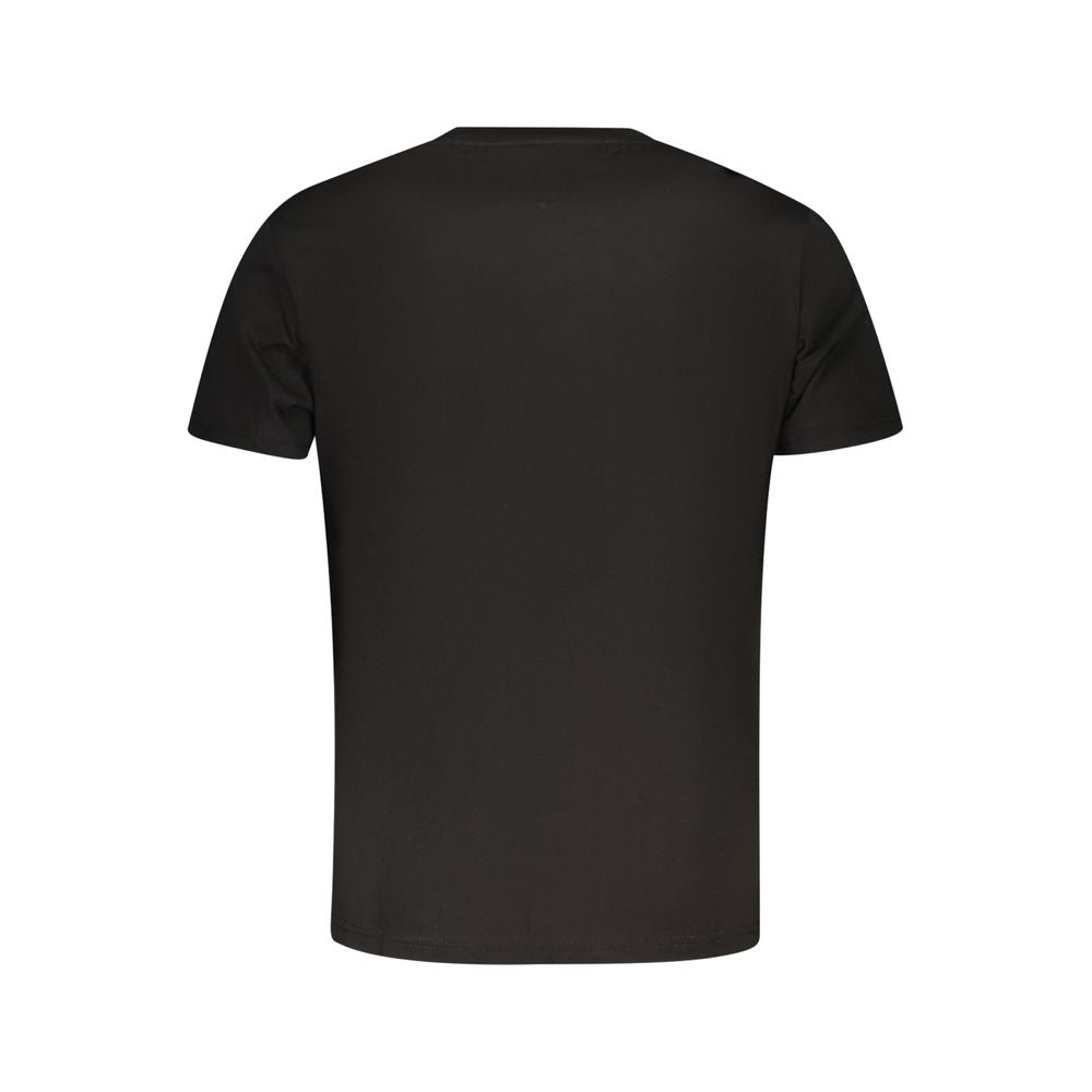 Tommy Hilfiger Black Cotton Men's T-Shirt