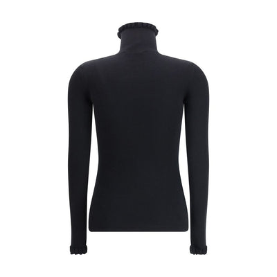 Valentino Wool Sweater with ruffled collar