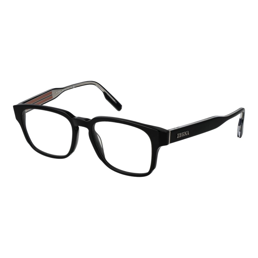 Ermenegildo Zegna Black Acetate Glasses (Frames)