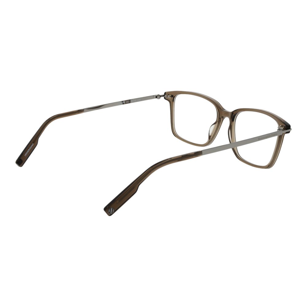 Ermenegildo Zegna Beige Acetate Glasses (Frames)