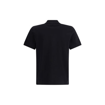 Moose Knuckles Black Cotton Polo Shirt