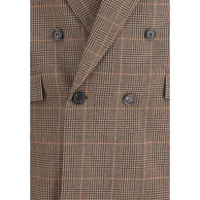 Saint Laurent Beige Wool Blazer