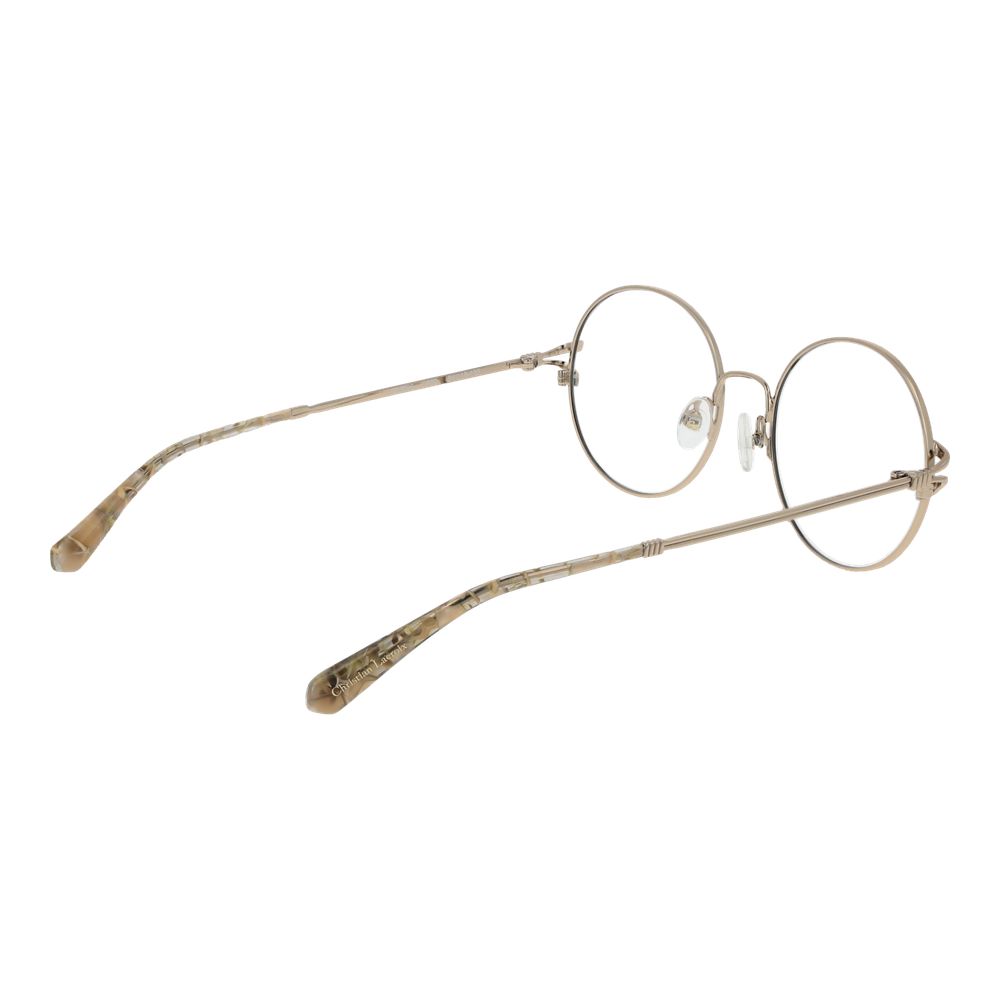 Christian Lacroix Beige Metal Glasses (Frames)