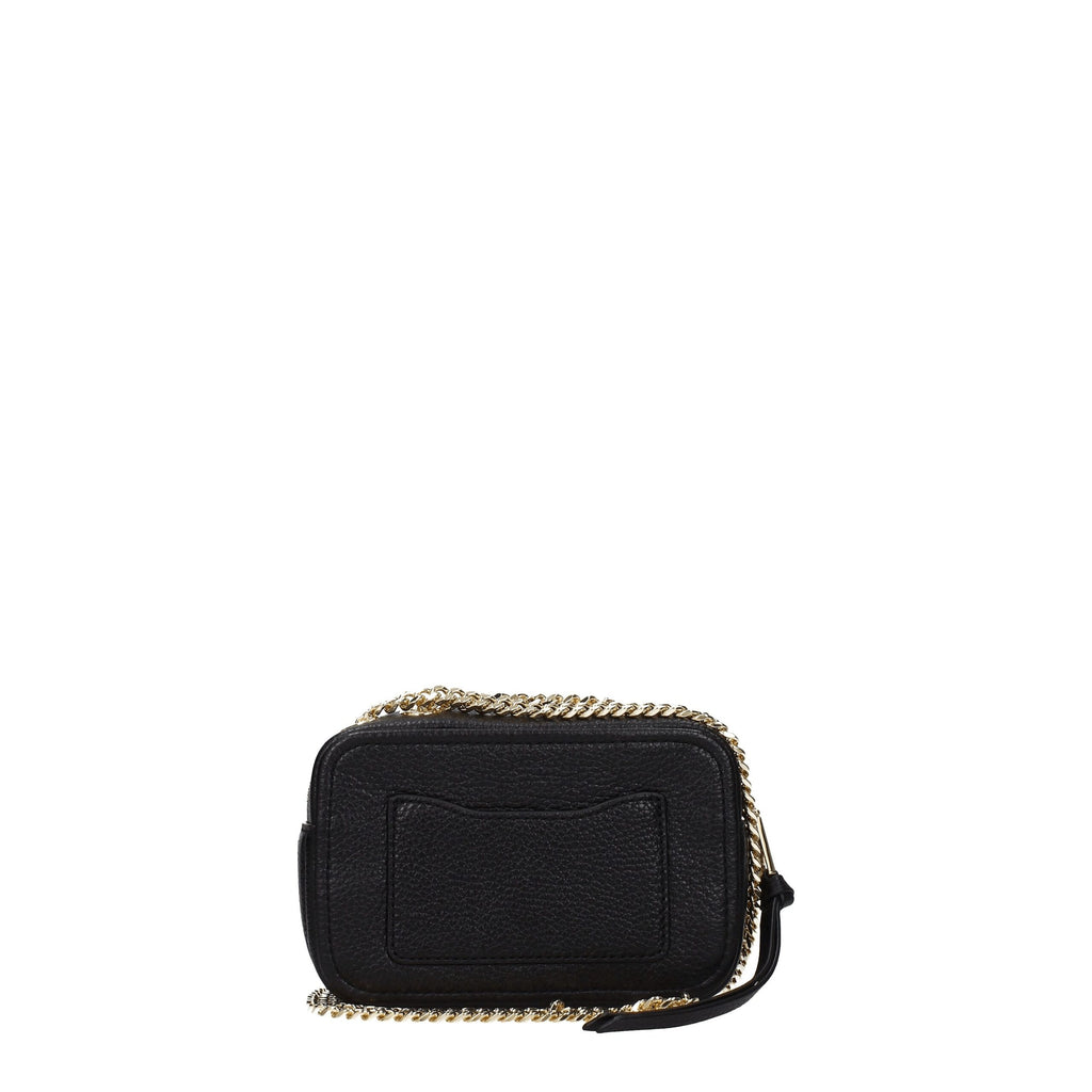 Marc Jacobs Black Leather Crossbody Bag