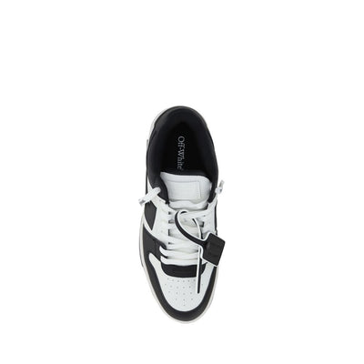 Off-White Black Rubber Low Top Sneakers