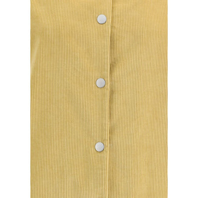 Jacob Cohen Yellow Cotton Denim Jacket