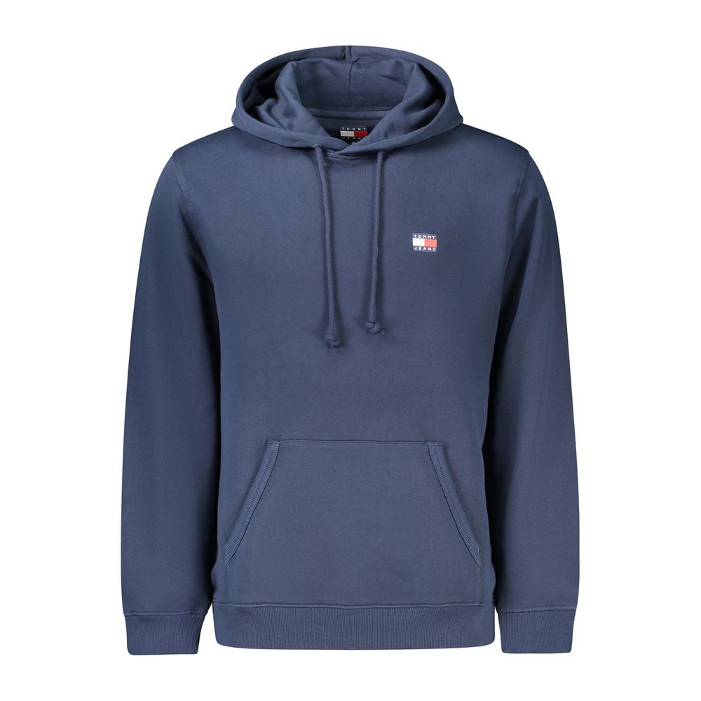 Tommy Hilfiger Blue Cotton Men's Hoodie