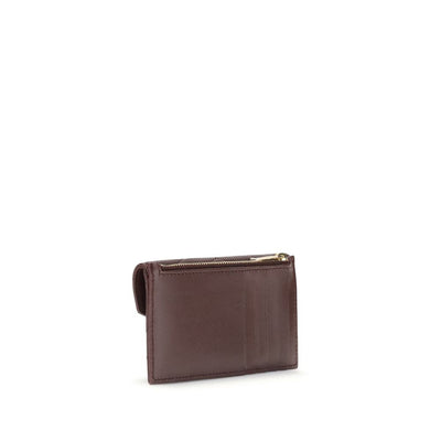 Saint Laurent Bordeaux Lamb Ovis Aries Aries Wallet