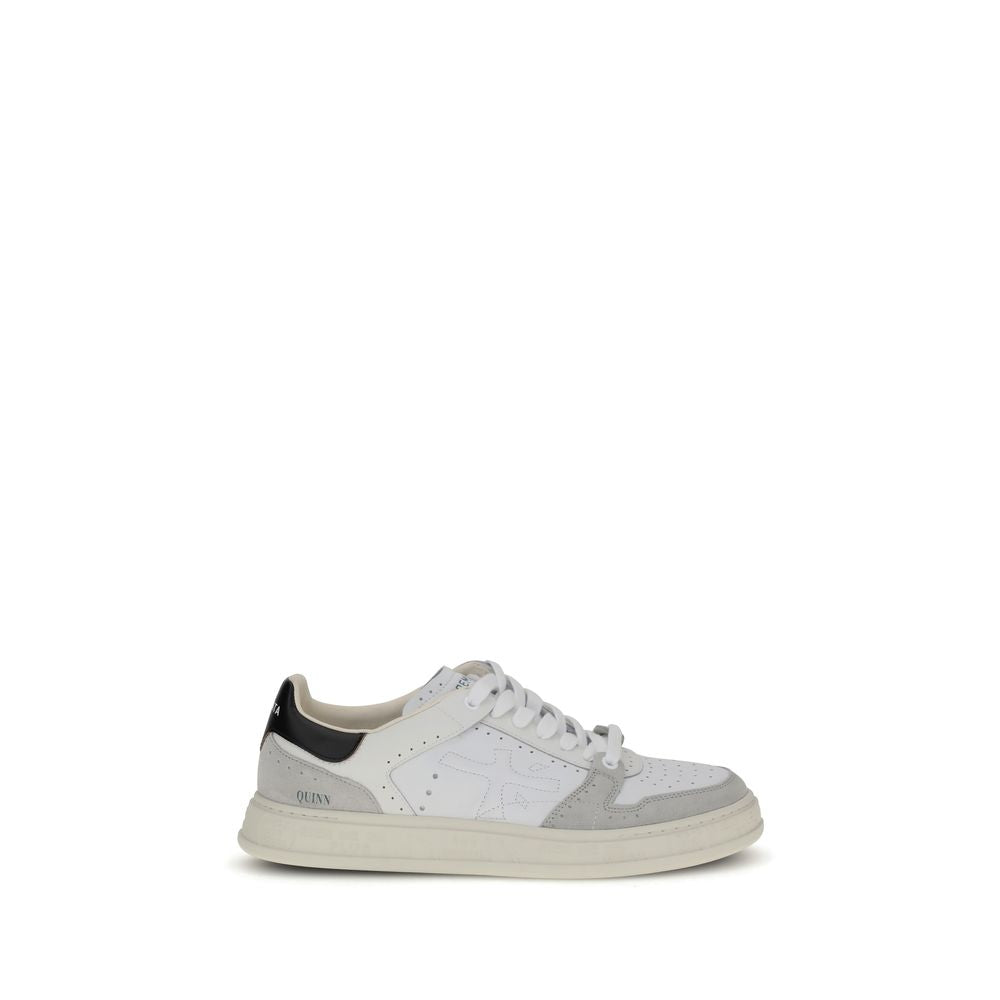 Premiata White Calf Leather Bos Taurus Low Top Sneakers - BrandFit 88