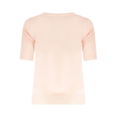 Guess Jeans Pink Viscose Sweater