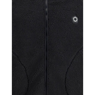 Kenzo Black Polyester Full-Length Jacket
