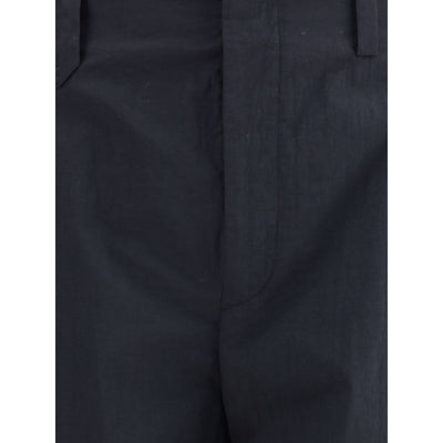 Jacquemus Black Cotton Cargo Pants