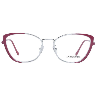 Longines Burgundy Metal & Plastic Glasses (Frames)