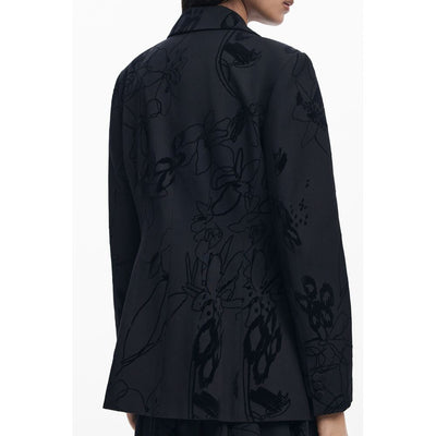 Desigual Black Polyester Women Jacket