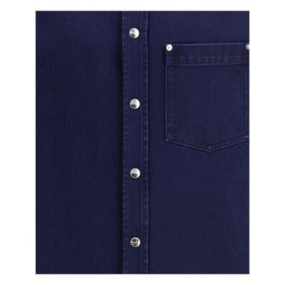 Gucci Denim and flanel Reversible Shirt