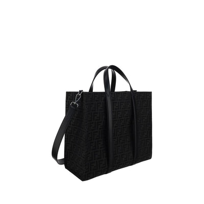 Fendi Black Polyester Shoulder Bag