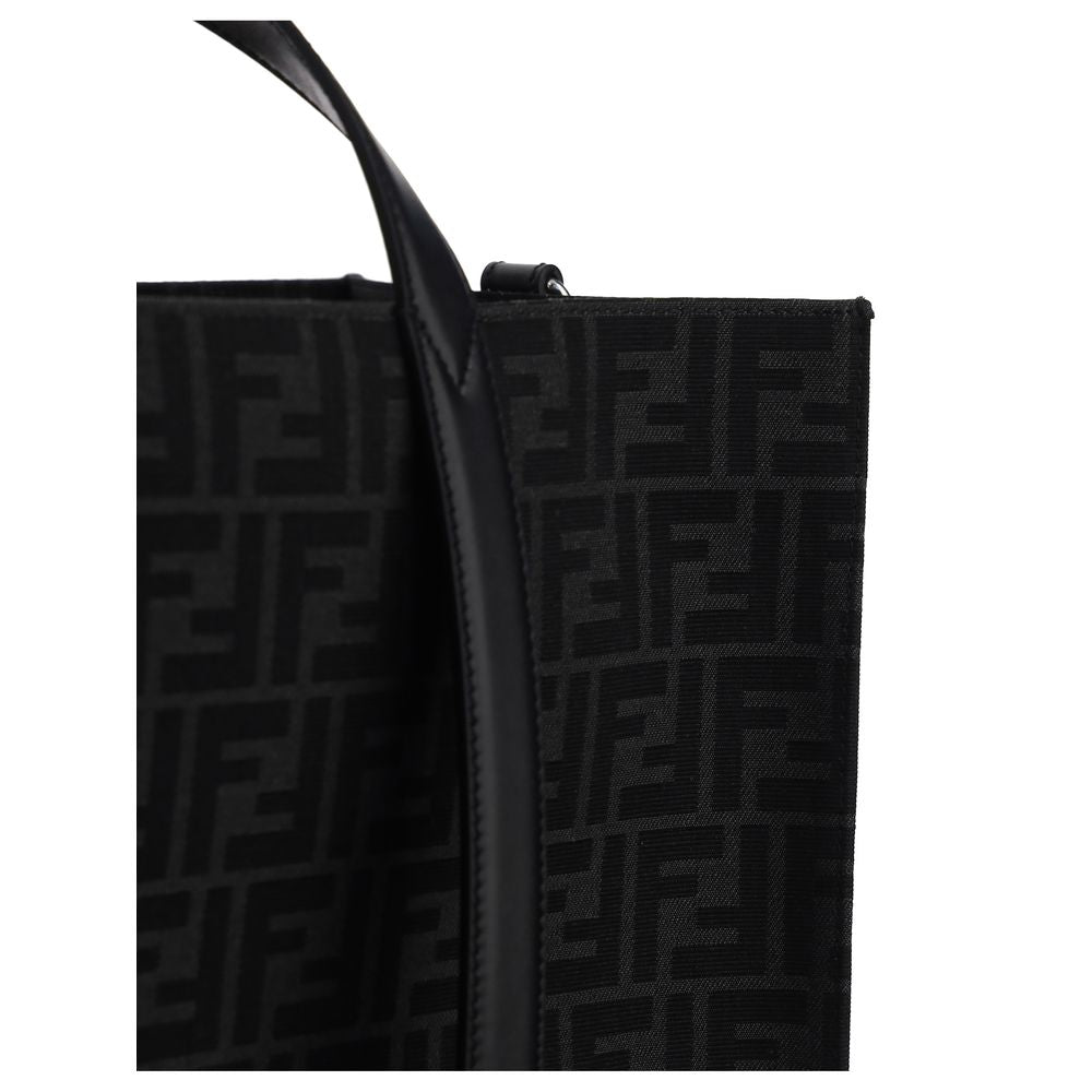 Fendi Black Polyester Shoulder Bag
