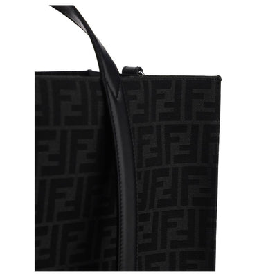 Fendi Black Polyester Shoulder Bag