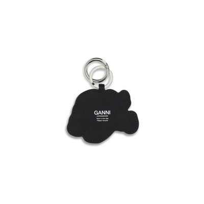 Ganni Multicolor Recycled Leather Keychain