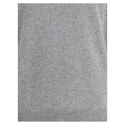 Brunello Cucinelli Gray Cashmere Cashmere Sweater