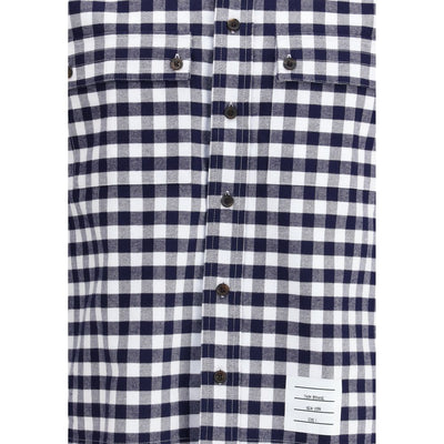 Thom Browne Multicolor Cotton Pattern Shirt