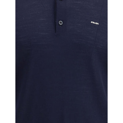 Prada Virgin wool polo Sweater