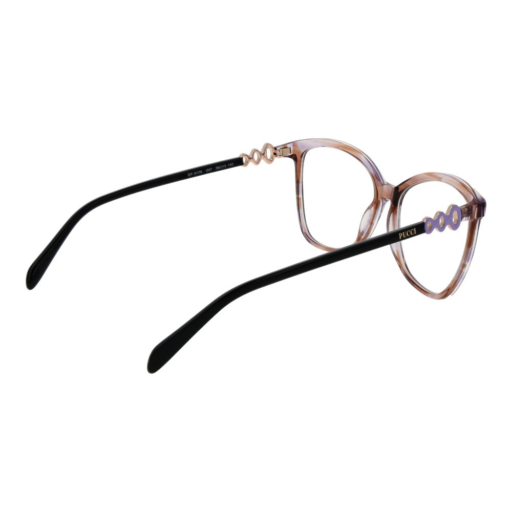 Emilio Pucci Brown Plastic Glasses (Frames)