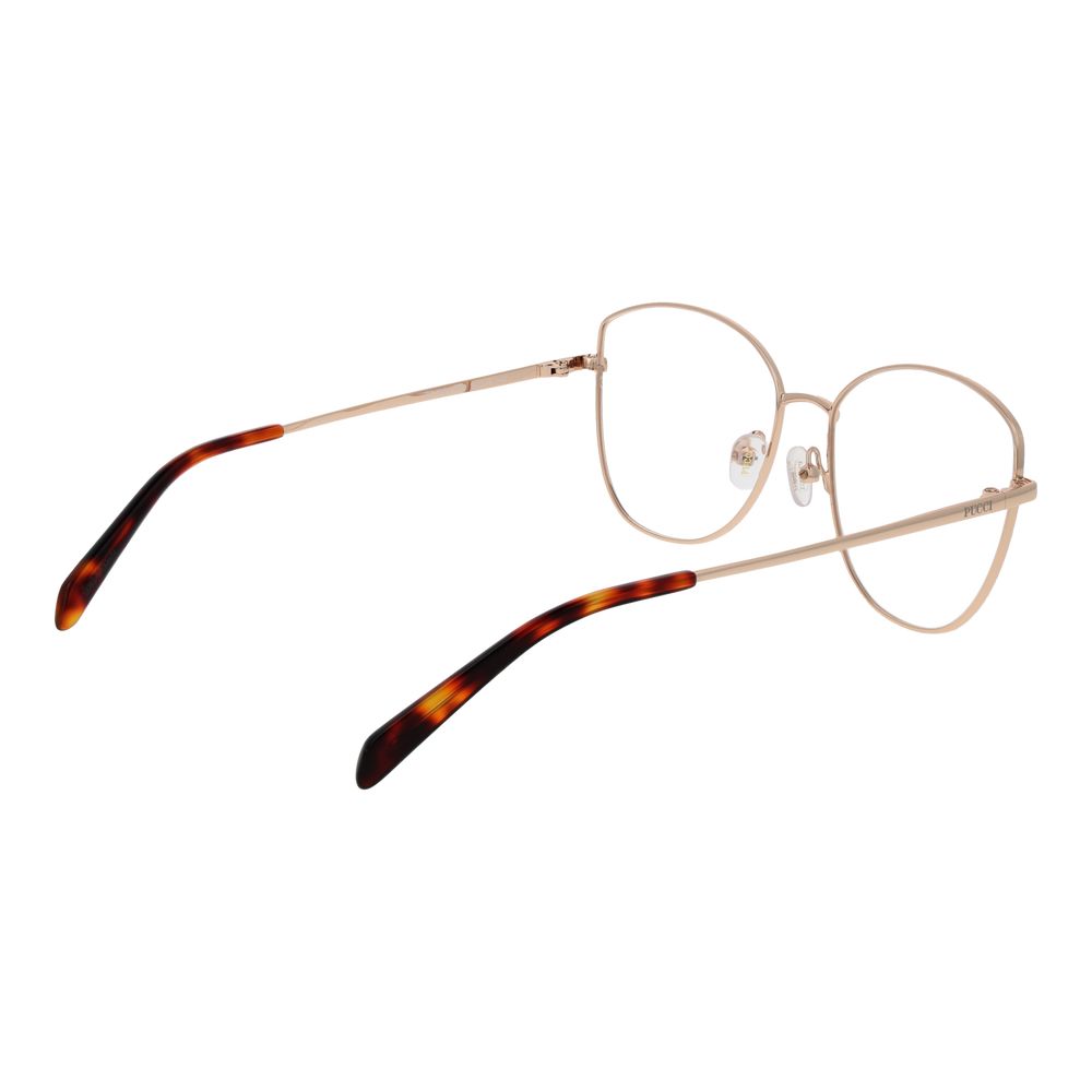 Emilio Pucci Rose Gold Metal Glasses (Frames)