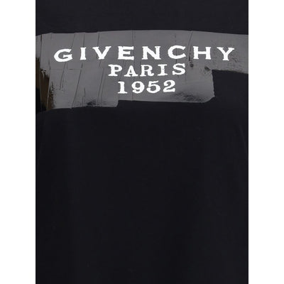 Givenchy Black Cotton T-Shirt