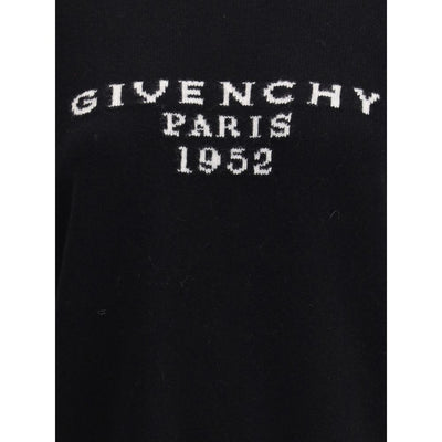 Givenchy Black Wool Sweatshirt