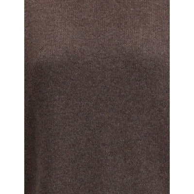 Brunello Cucinelli Brown Cashmere Turtleneck