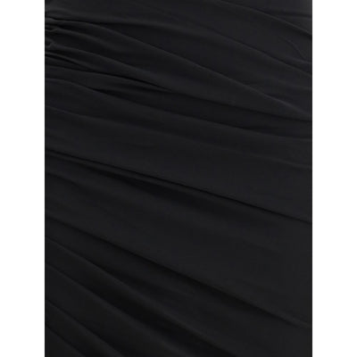 Jacquemus Black Acetate Casual Dress