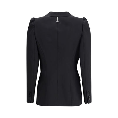 Alexander McQueen Black single-breasted jacket