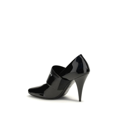 Givenchy Black Calf Leather Bos Taurus High Heel Pumps