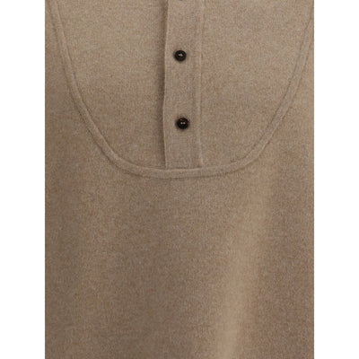 Jacquemus Beige Merino Wool Sweatshirt