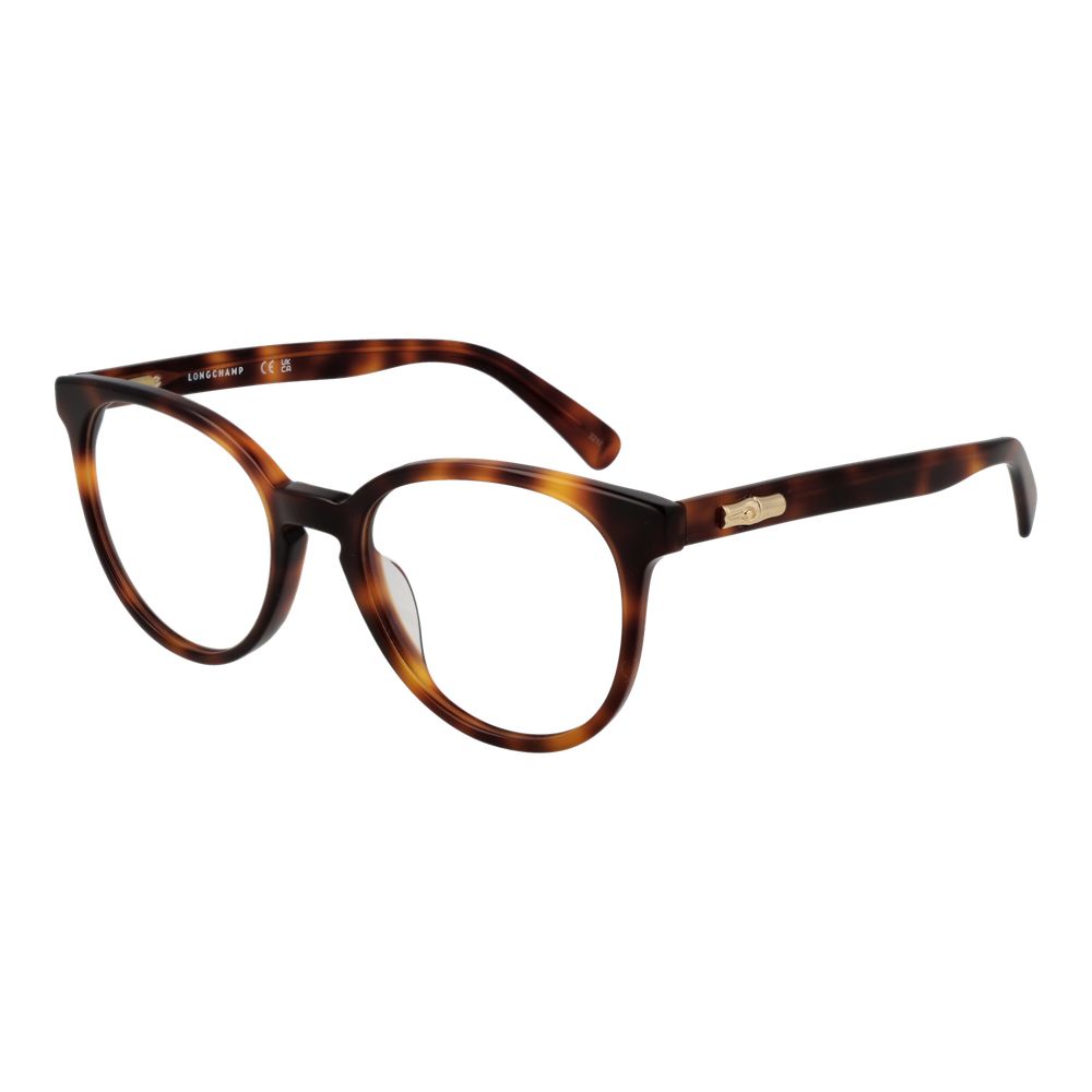 Longchamp Brown Cellulose Acetate Glasses (Frames)