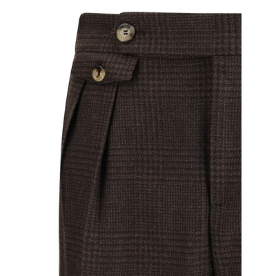 Brunello Cucinelli Brown Wool Two-Piece Suit