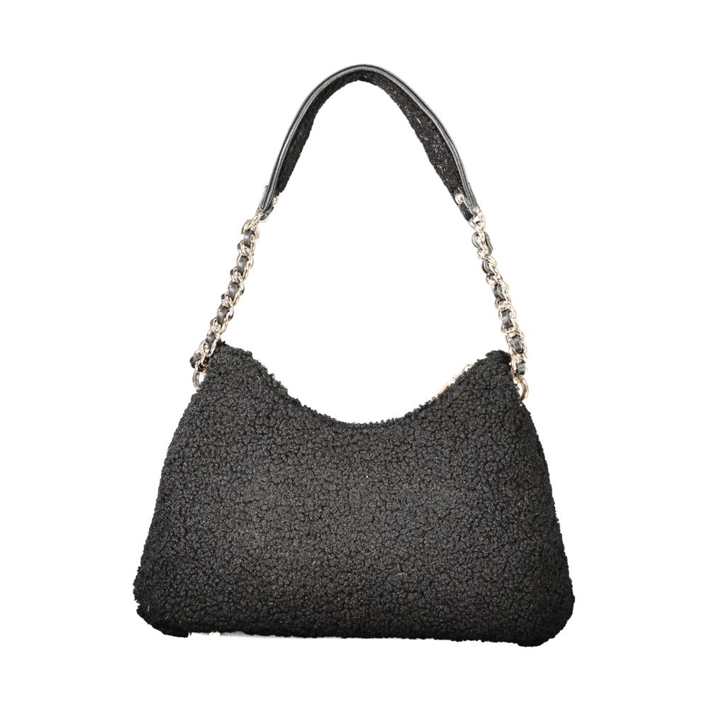 Guess Jeans Nero Polyester Women Handbag