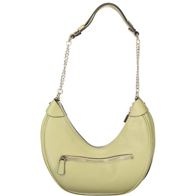 Guess Jeans Green Polyethylene Handbag