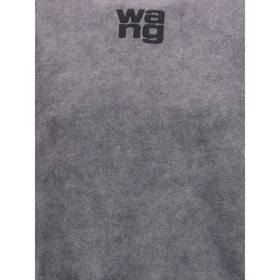 Alexander Wang Gray Cotton Sweatshirt