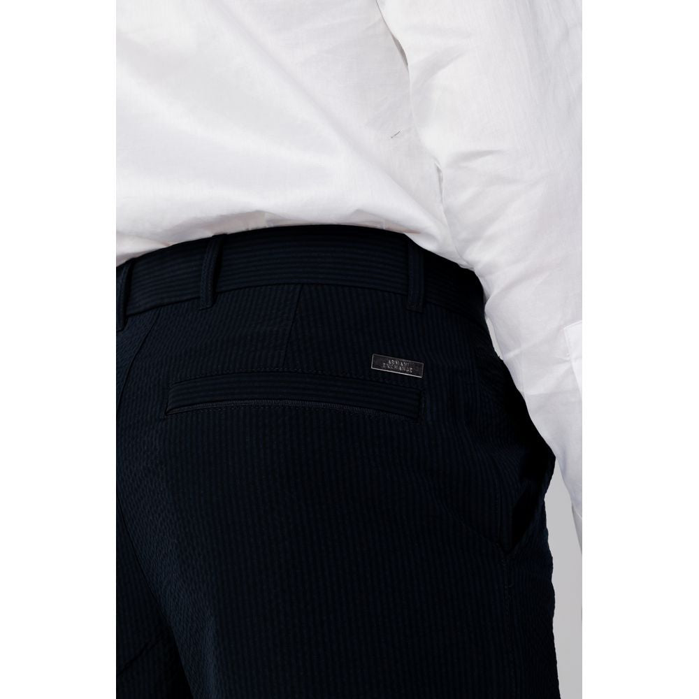 Armani Exchange Blue Cotton Casual Pants - BrandFit 88