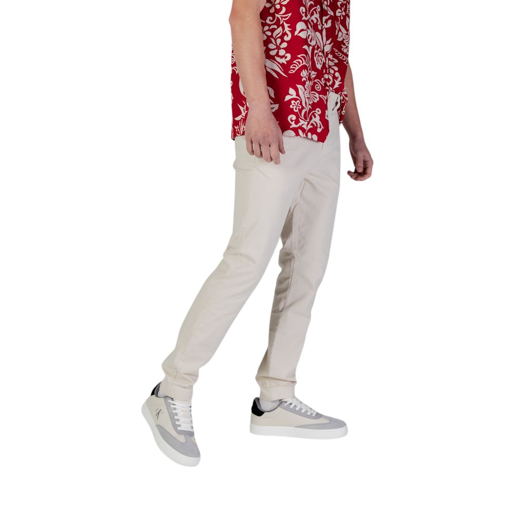 Tommy Hilfiger Jeans Beige Cotton Skinny Pants - BrandFit 88