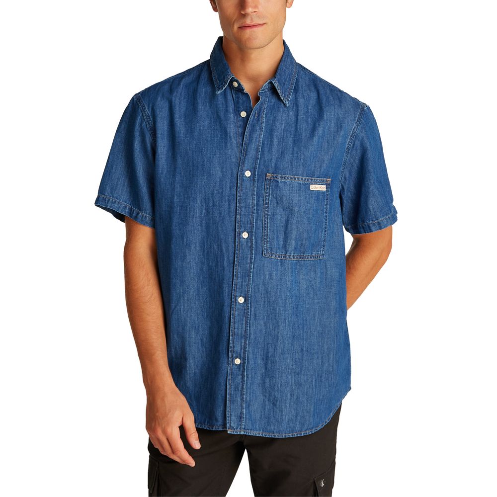 Calvin Klein Jeans Blue Denim Shirt