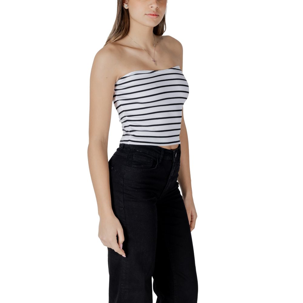 Calvin Klein Jeans White Recycled Cotton Top - BrandFit 88