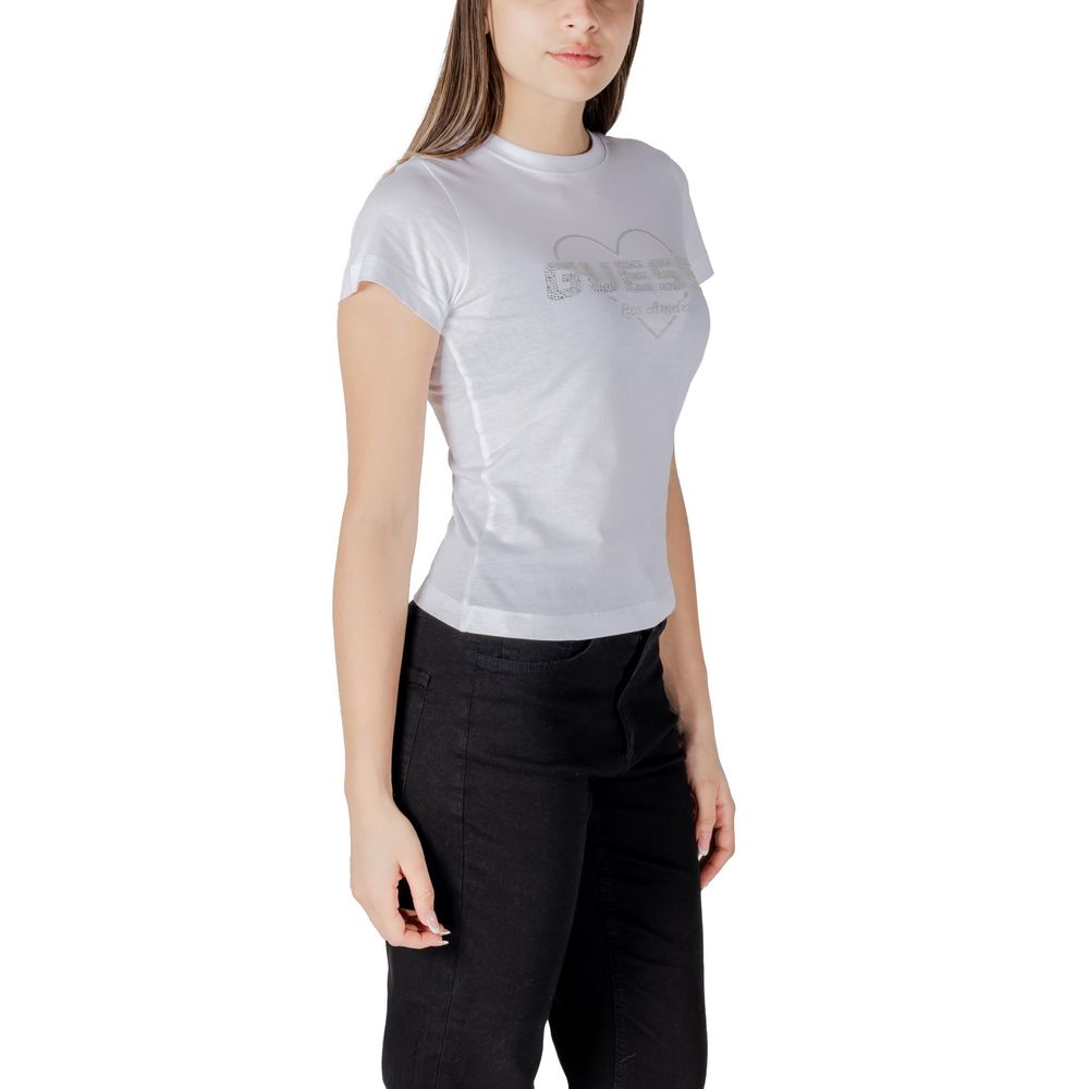 Guess Active White Cotton T-Shirt - BrandFit 88
